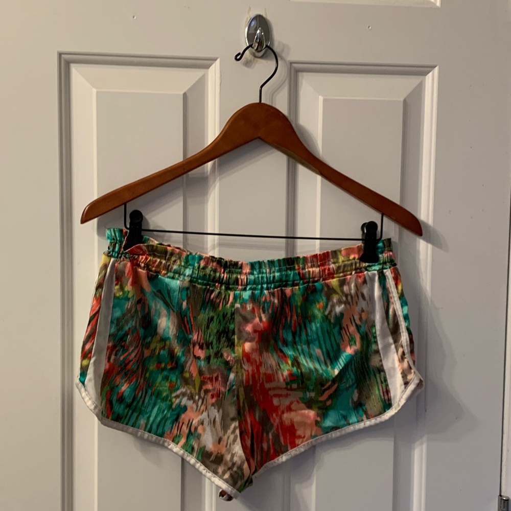 Size medium colorful Victoria’s Secret Sleep Shorts